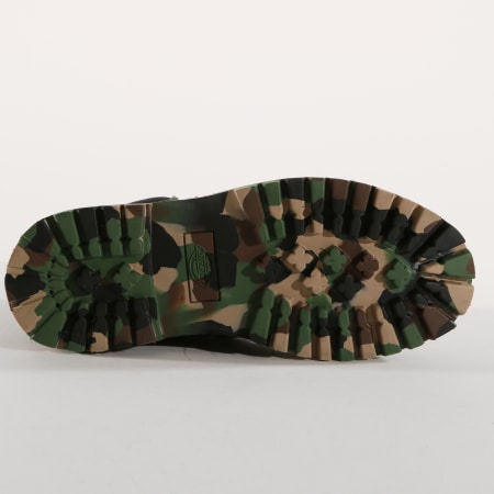 Dickies - Bottes San Francisco Leather Nubuck Camouflage