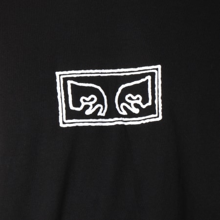 Obey - Tee Shirt Jumbled Eyes Noir