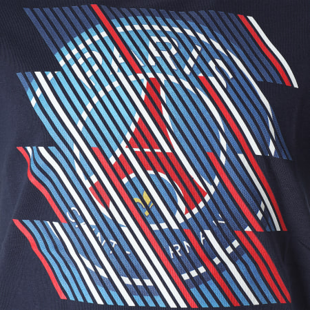 PSG - Tee Shirt Enfant Graphic Paris Saint-Germain Bleu Marine
