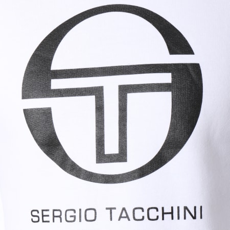 Sergio Tacchini - Sweat Crewneck Zelda Blanc Noir
