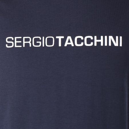 Sergio Tacchini - Tee Shirt Robin Bleu Marine