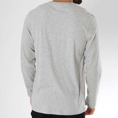 Calvin Klein - Tee Shirt Manches Longues NM1345E Gris Chiné