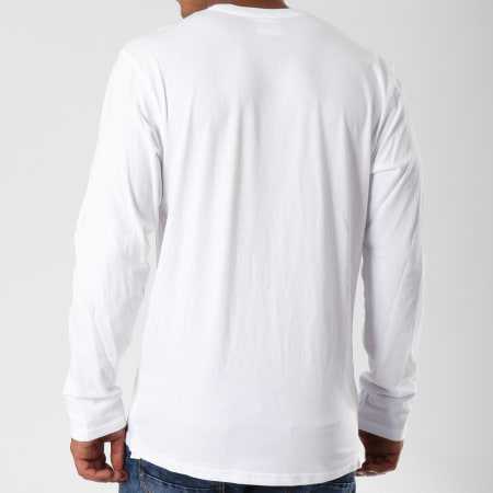Calvin Klein - Tee Shirt Manches Longues NM1345E Blanc