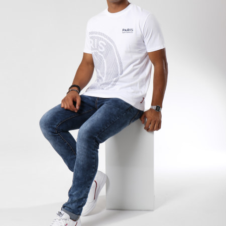 Foot - Tee Shirt Big Logo Blanc
