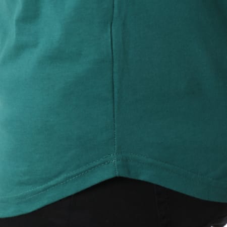 Sixth June - Tee Shirt Oversize Avec Bandes M3556CJA Vert