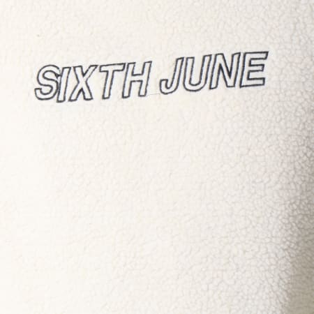 Sixth June - Sweat Capuche M3566CSW Ecru