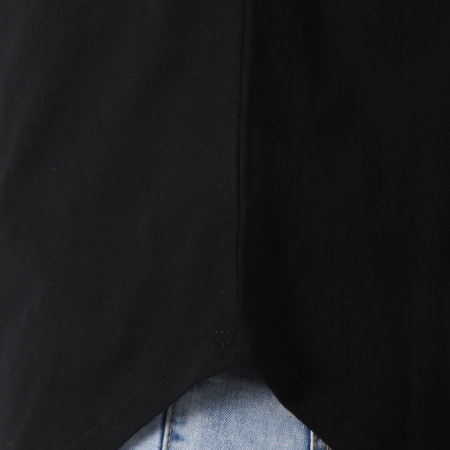 Sixth June - Tee Shirt Oversize Avec Bandes M3598CTS Noir