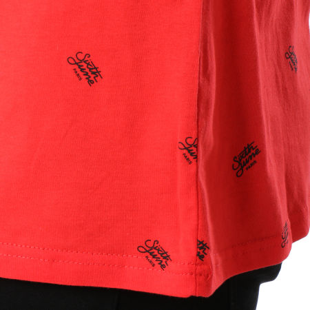 Sixth June - Tee Shirt M3553CTS Rouge
