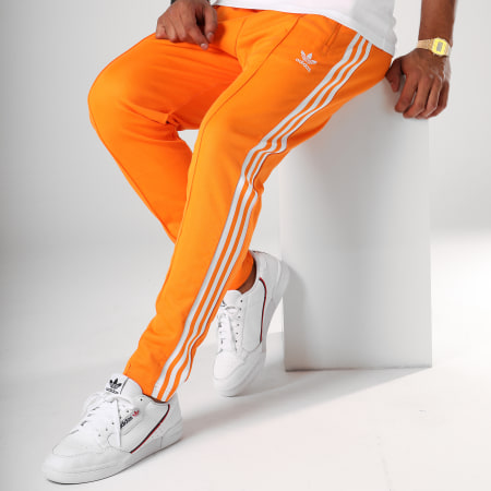 adidas pantalon orange