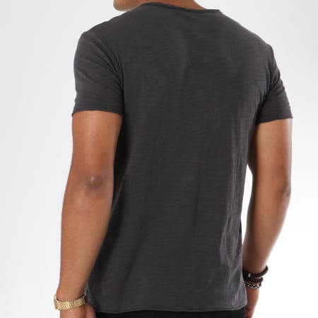 MTX - Tee Shirt F038 Gris Anthracite Chiné