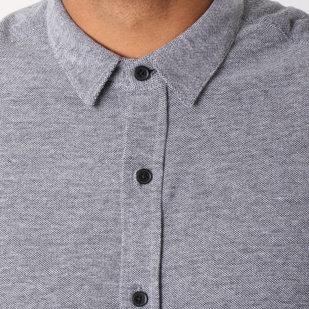 Only And Sons - Chemise Manches Longues Cutton Gris