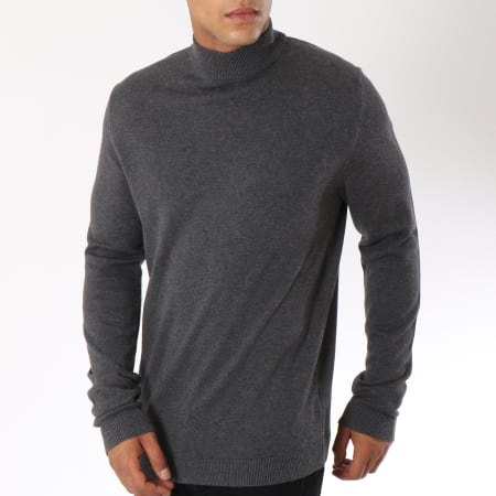 Only And Sons - Pull Alex Gris Anthracite Chiné