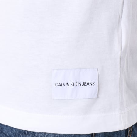 Calvin Klein - Tee Shirt Poche 9612 Blanc