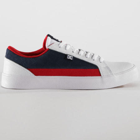 DC Shoes - Baskets Lynnfield ADYS300489 White DC Navy True Red