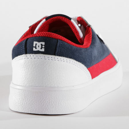 DC Shoes - Baskets Lynnfield ADYS300489 White DC Navy True Red