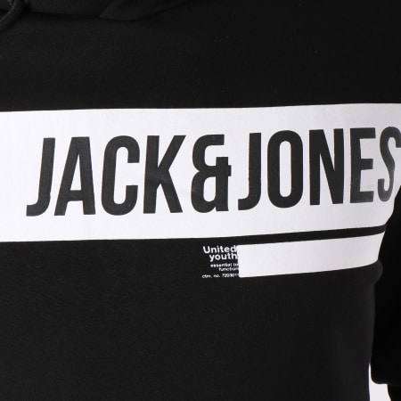 Jack And Jones - Sweat Capuche Armando Noir