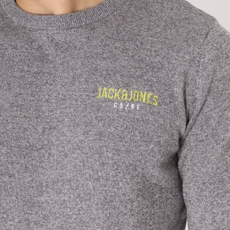 Jack And Jones - Pull Basic Gris Chiné