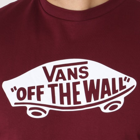 Vans - Tee Shirt Manches Longues OTW Bordeaux
