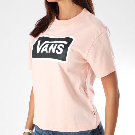 Vans - Tee Shirt Femme Boom Boom Boxy Rose