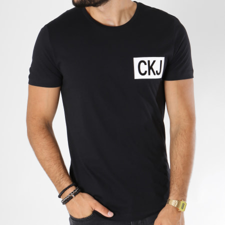 Calvin Klein - Tee Shirt CKJ Box 9840 Noir