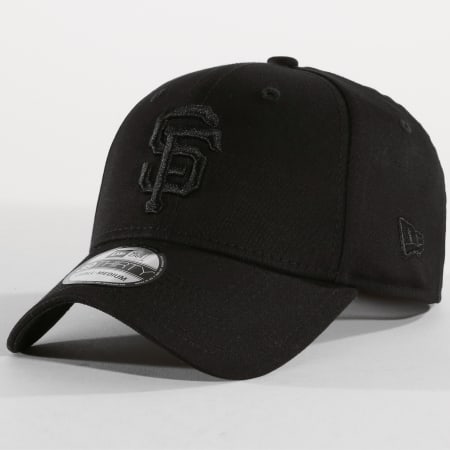 New Era - Casquette Fitted 39Thirty Black On Black San Francisco Giants Noir