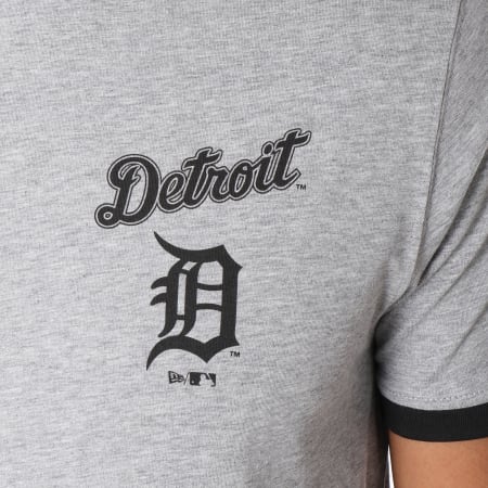 New Era - Tee Shirt Post Grad Pack Detroit Tigers Gris Chiné