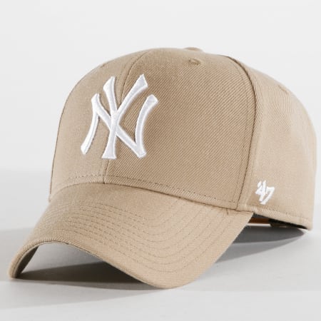 '47 Brand - Casquette MVP MLB New York Yankees Beige
