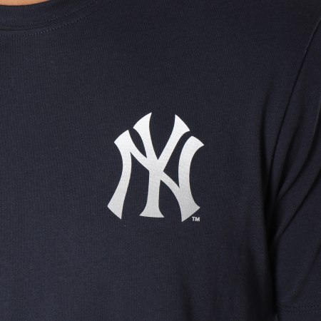'47 Brand - Tee Shirt Headline Back New York Yankees Bleu Marine
