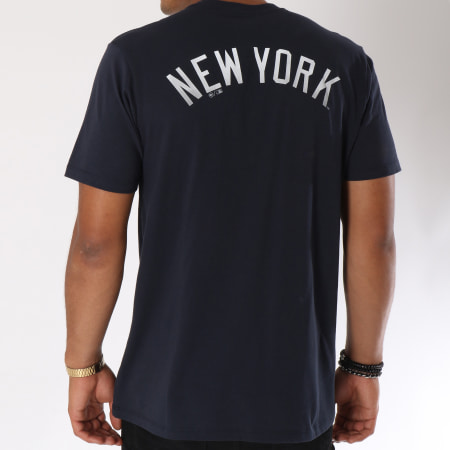 '47 Brand - Tee Shirt Headline Back New York Yankees Bleu Marine