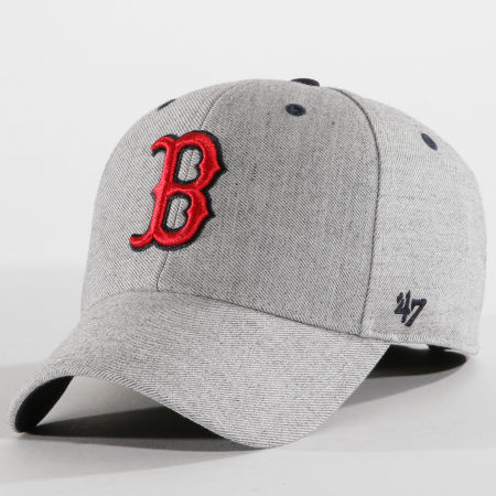 '47 Brand - Casquette Storm Cloud MLB Boston Red Sox Gris Chiné