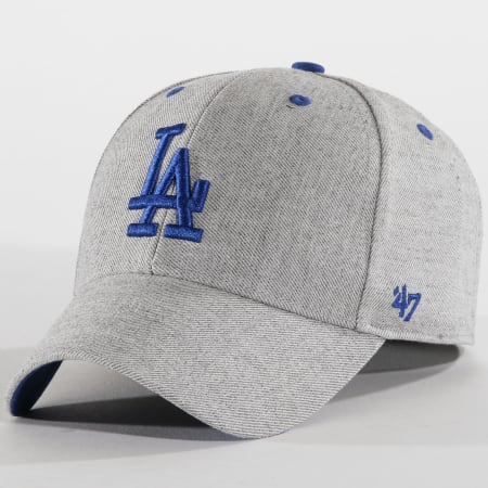 '47 Brand - Casquette Storm Cloud MLB Los Angeles Dodgers Gris Chiné