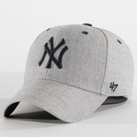 '47 Brand - Casquette Storm Cloud MLB New York Yankees Gris Chiné