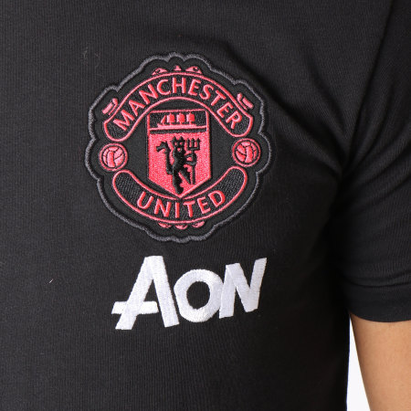 Adidas Performance - Tee Shirt MUFC CW7603 Manchester United Noir Rose
