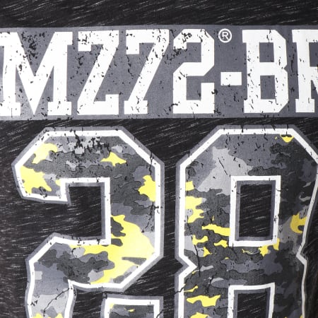 MZ72 - Tee Shirt Thecheck Noir Chiné