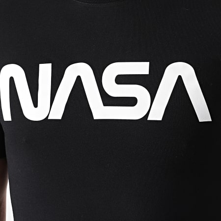 NASA - Oversize Slim Worm Logo Tee Negro