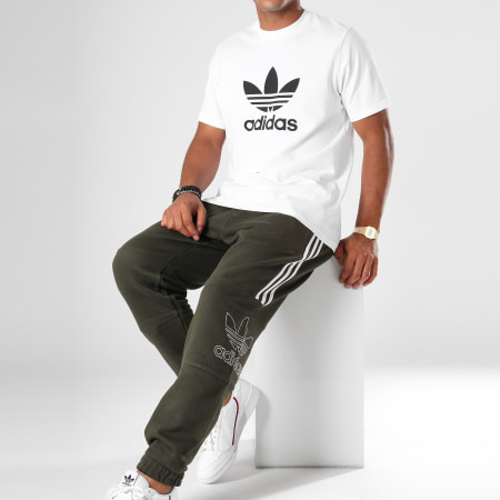 Adidas Originals - Pantalon Jogging Outline Vert Kaki