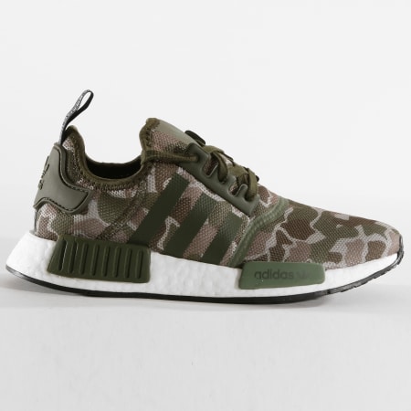 Adidas Originals Baskets NMD R1 D96617 Sesame Trace Cargo Base Green LaBoutiqueOfficielle