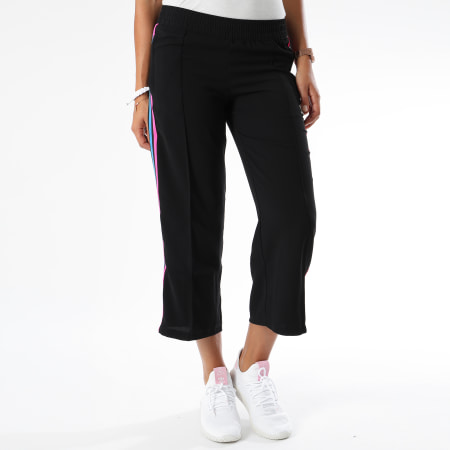 Adidas Originals - Pantalon Jogging Femme 7 8 DH4206 Noir Rose Bleu Clair