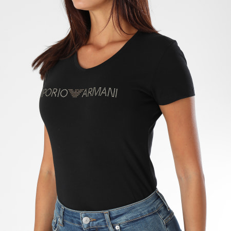 Emporio Armani - Tee Shirt Femme 163378-8A263 Noir