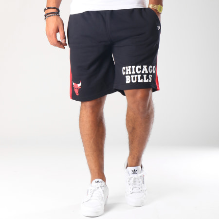 New Era - Short Jogging Wordmark NBA Chicago Bulls Noir Rouge