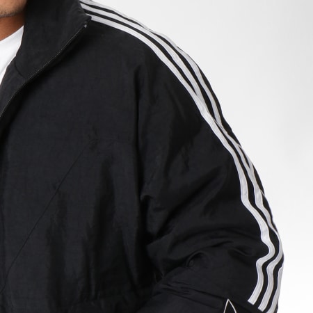 Adidas Originals - Doudoune Outline Trefoil DH5000 Noir