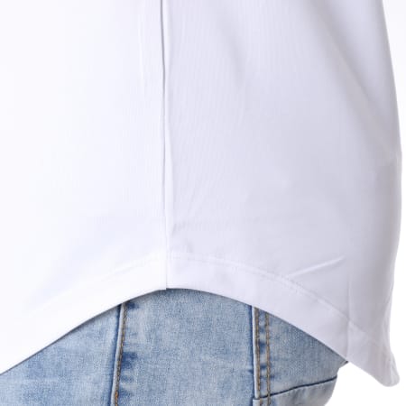 Gianni Kavanagh - Tee Shirt Oversize Dégradé Summer Baroque Blanc Renaissance