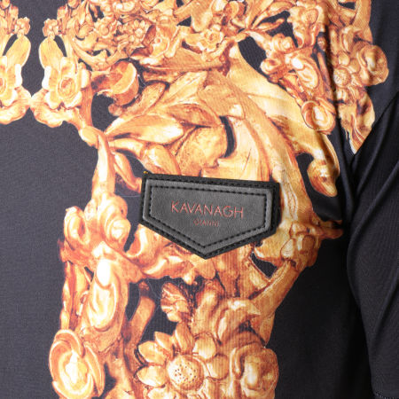 Gianni Kavanagh - Tee Shirt Oversize 055 Limited Edition Noir Renaissance