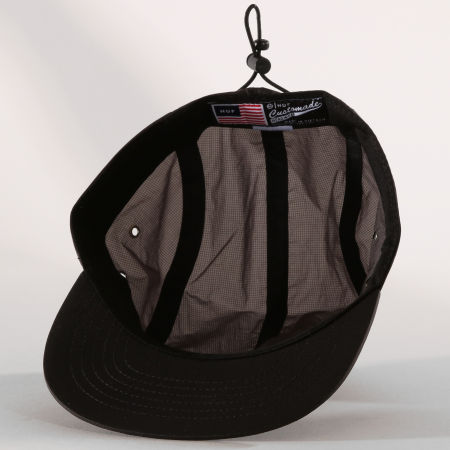 HUF - Casquette 5 Panel Cinch Volley Gris Anthracite
