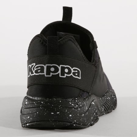 Kappa - Baskets San Antonio 304IGY0 Black Grey Vapor