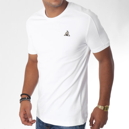 Le Coq Sportif - Tee Shirt Tech N21810989 Blanc