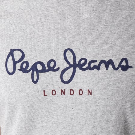 Pepe Jeans - Tee Shirt Eggo Gris Chiné