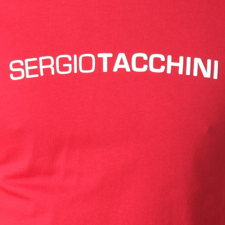 Sergio Tacchini - Tee Shirt Robin Rouge