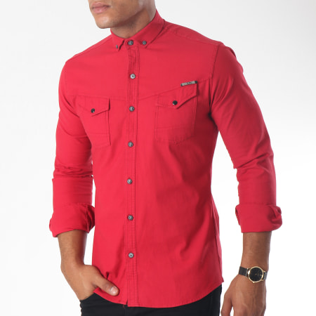 Classic Series - Chemise Manches Longues 16401 Rouge