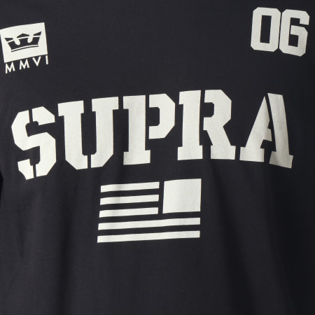 Supra - Tee Shirt Manches Longues Team USA 102099 Noir